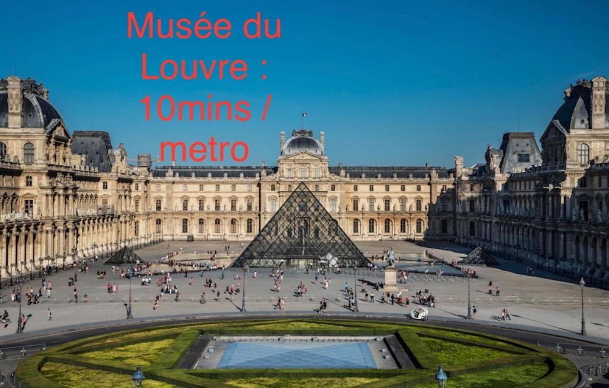 Studio 10 Mins Walk Eiffel Tower, Paris 16 Экстерьер фото